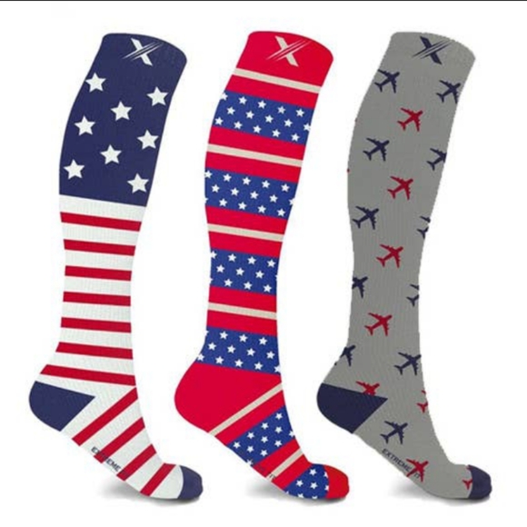 Patriotic collection compression socks.  Men or womans - Picture 1 of 3